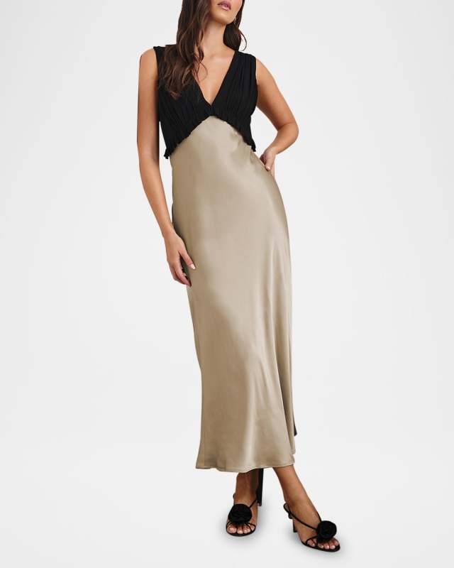 Gilda Combo Midi Dress